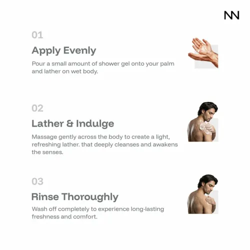 CINCINNUS: Sea Salt Oil Control Refreshing Shower Gel 380ml