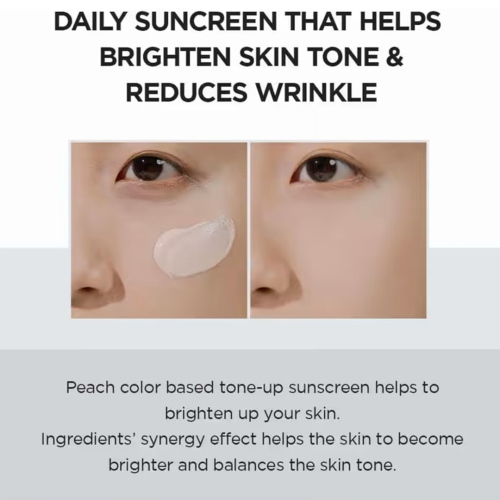 SKIN1004: Madagascar Centella Tone Brightening Tone-Up Sunscreen  | Calming Care | Sensitive Skin | UV Protection | Daily Sunscreen | 50ml