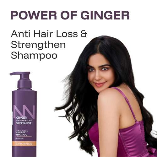 CINCINNUS: Ginger Anti Hair Loss & Strengthening Shampoo 500ml