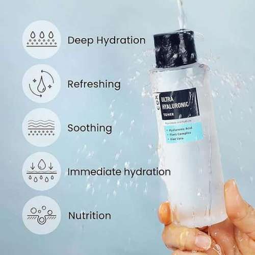 Coxir: Ultra Hyaluronic Toner | Intense Hydration | Skin Plumping | Moisture Barrier Support | 150ml