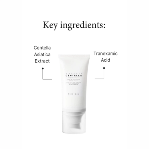 SKIN1004: Madagascar Centella Tone Brightening Tone-Up Sunscreen  | Calming Care | Sensitive Skin | UV Protection | Daily Sunscreen | 50ml