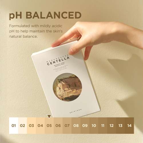 SKIN1004: Madagascar Centella Watergel Sheet Ampoule Mask  | Calming Care | Sensitive Skin | Hydrating | Glow Boost | Pack Of 5 | 25ml each