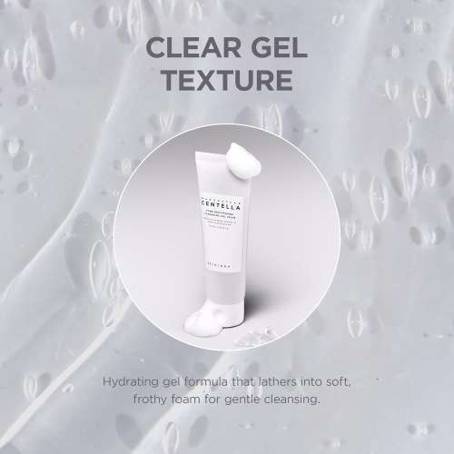 SKIN1004: Madagascar Centella Tone Brightening Cleansing Gel Foam  | Calming Care | Sensitive Skin | Face Cleanser | Deep Cleansing | Pore Care | 125ml
