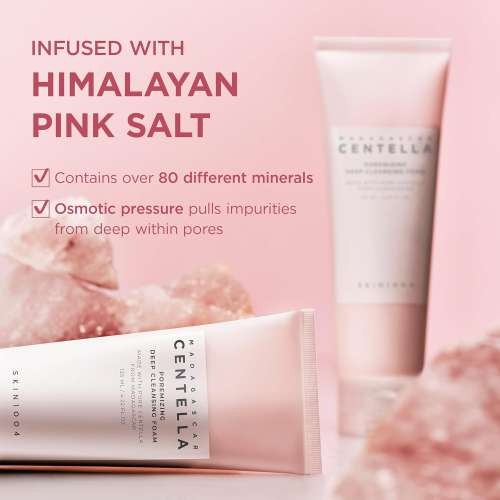 SKIN1004: Madagascar Centella Poremizing Deep Cleansing Foam  | Calming Care | Sensitive Skin | Face Cleanser | Deep Cleansing | Pore Care | 125ml
