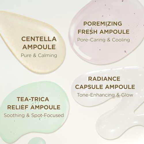 SKIN1004: The Ultimate Ampoule Kit | Intense Hydration | Calming Care | Glow Boost | 4*30ml