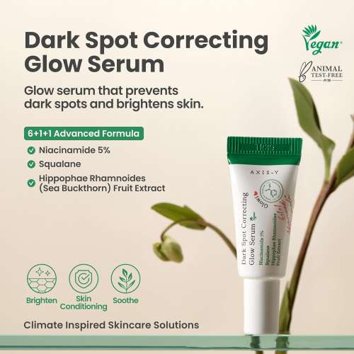 AXIS-Y: The Mini Glow Set | Brightening | Skin Radiance | Travel-Friendly | Starter Kit | 8ml+5ml+5ml+5ml
