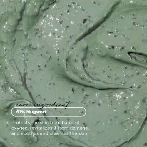 AXIS-Y: Mugwort Pore Clarifying Wash Off Pack | Pore Cleansing | Detoxifying | Excess Oil Control | 100ml