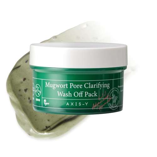 AXIS-Y: Mugwort Pore Clarifying Wash Off Pack | Pore Cleansing | Detoxifying | Excess Oil Control | 100ml