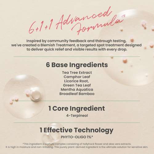 AXIS-Y: Spot the Difference Blemish Treatment | Acne Spot Care | Blemish Reduction | Targeted Treatment | Pore Clearing | 15ml