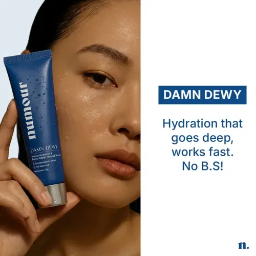 Numour: Damn Dewy Intense Hydration & Barrier Repair| Pressed Serum| Travel Pack | 10gm