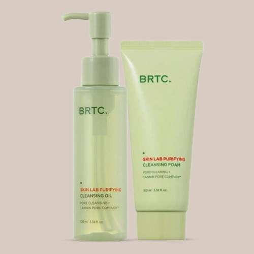 BRTC: Skin Lab Double Cleansing Combo | Makeup Remover | Deep Cleanse | Blackhead Care | Oil Control