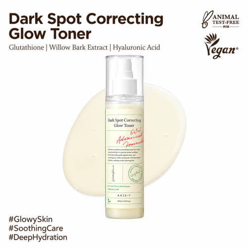 AXIS-Y: Dark Spot Correcting Glow Toner | Niacinamide | Dark Spot Correction | Brightening | Even Skin Tone | 125ml