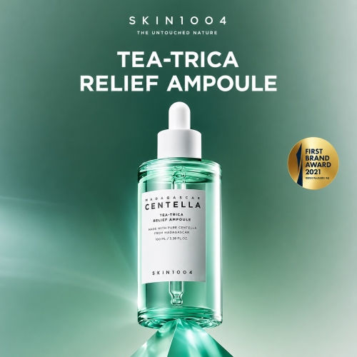 SKIN1004: Madagascar Centella Tea-Trica Relief Ampoule | Calming Care | Sensitive Skin | Hydrating | Glow Boost | 30ml