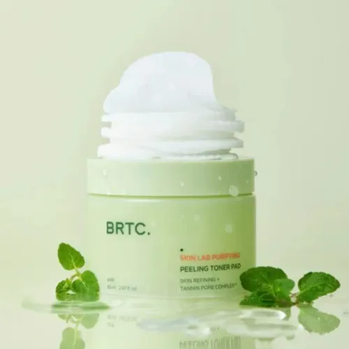 BRTC: Skin Lab Purifying Peeling Toner Pad 40ea | Exfoliating Toner Pads | Pore Care | Smooth Skin | 40 Pads