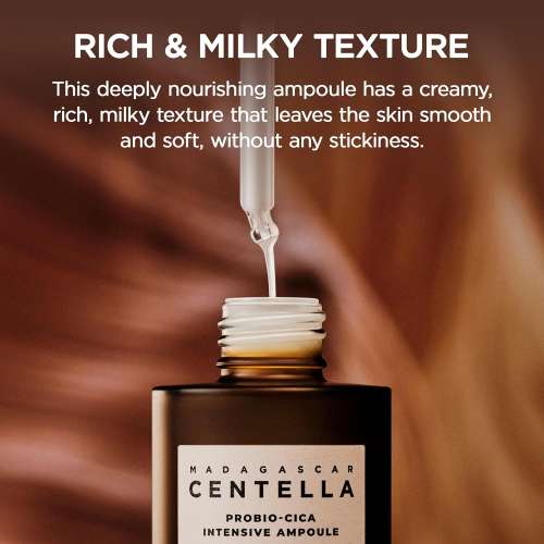 SKIN1004: Madagascar Centella Probio Cica Intensive Ampoule  | Calming Care | Sensitive Skin | Hydrating | Glow Boost | 50Ml