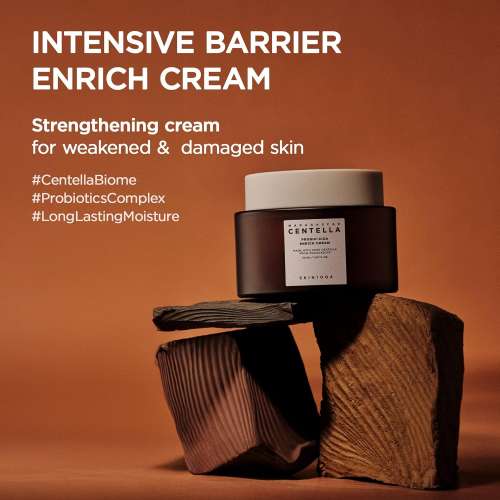 SKIN1004: Madagascar Centella Probio Cica Enrich Cream  | Calming Care | Sensitive Skin | Moisturizer | Barrier Support | 50Ml