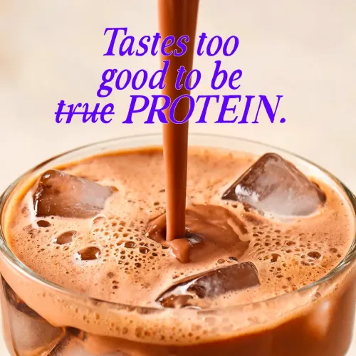 Yogabar: Yeast Protein Powder | Plant-Based Protein | Chocolate Flavor | High Protein Supplement | 500gm