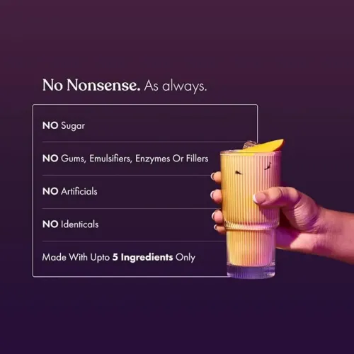 COSMIX: No-Nonsense Fermented Yeast Protein Powder | Ratnagiri Mango | 24g Protein Per Serving | High Protein Supplement | 500gm