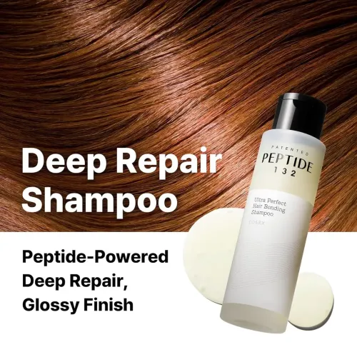 COSRX: Peptide-132 Ultra Perfect Hair Bonding Shampoo | Damage Repair | Hair Strengthening | Nourishing Hair Care | 200ml