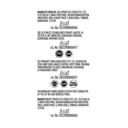 Yogabar: Yeast Protein Powder | Plant-Based Protein | Unflavored | High Protein Supplement | 500gm