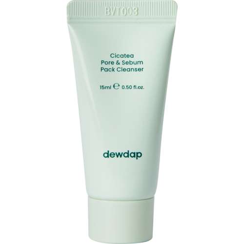 Dewdap: Cicatea Pore & Sebum Pack Cleanser Miniature | Deep Cleansing | Oil & Pore Care | 15ml