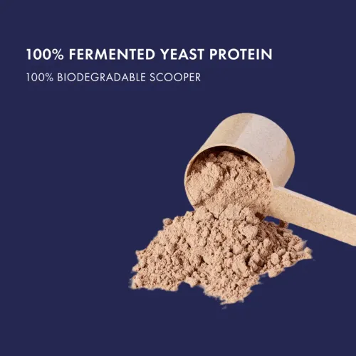 COSMIX: No-Nonsense Fermented Yeast Protein Powder | Chikmagalur Mocha | 24g Protein Per Serving | Muscle Recovery & Daily Nutrition | 500gm