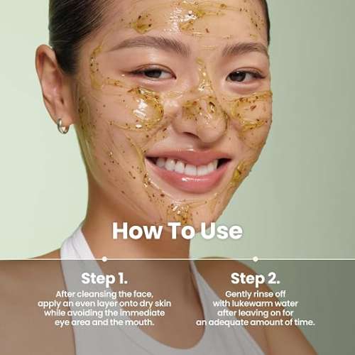 AXIS-Y: New Skin Resolution Gel Mask | Hydrating Wash-Off Face Mask | Gently Exfoliates, Soothes & Brightens Skin | For All Skin Types | 100ml