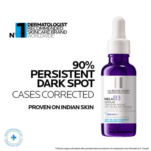 La Roche-Posay: Skin Brightening Combo | Mela B3 Serum + Anthelios Anti-Dark Spots Sunscreen