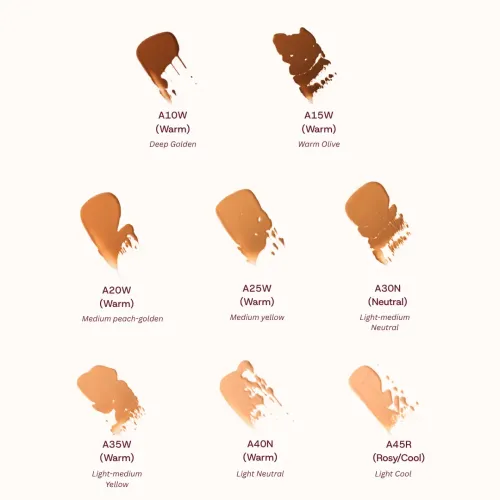 Atypiical: High Impact Tinted Sunscreen SPF 50 PA++++ Medium Yellow - A25W | High-Coverage | No White Cast | Niacinamide | Broad Spectrum UVA/UVB | Non-Greasy | 30ml