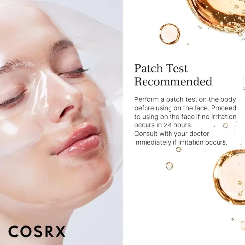 COSRX: The Alpha-Arbutin Discoloration Care Hydrogel Mask | Dark Spot Care | Brightening Face Mask | Hyperpigmentation Care | Korean Skincare | 34gm x 3EA