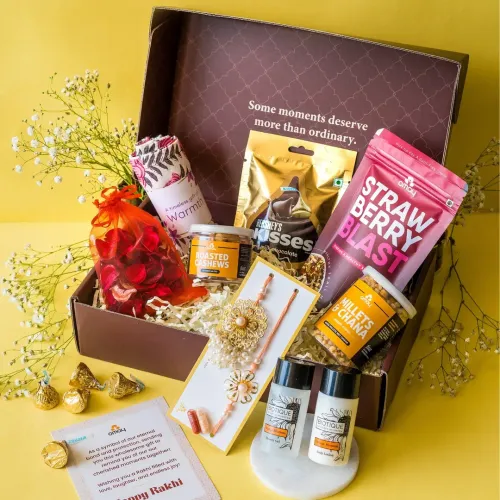 Omay Foods: The Perfect Pair | Healthy Snack Gift Box | Premium Nuts, Seeds & Dry Fruits 700gm