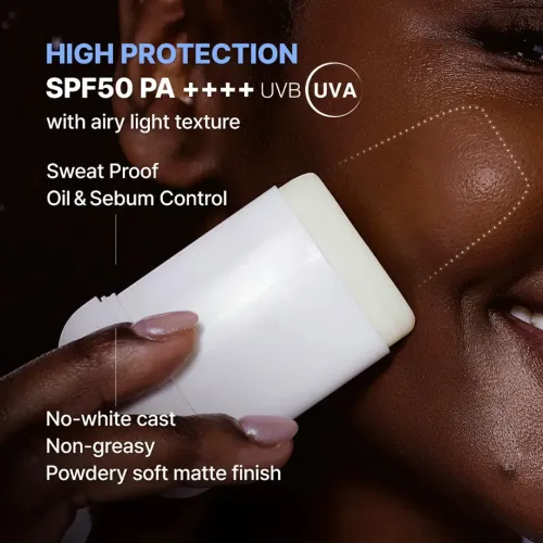 COSRX: Airy-Light Invisible Sun Stick SPF 50+ PA++++ | Sunscreen Stick | Broad Spectrum UV Protection | Lightweight | Non-Greasy Finish | 19gm