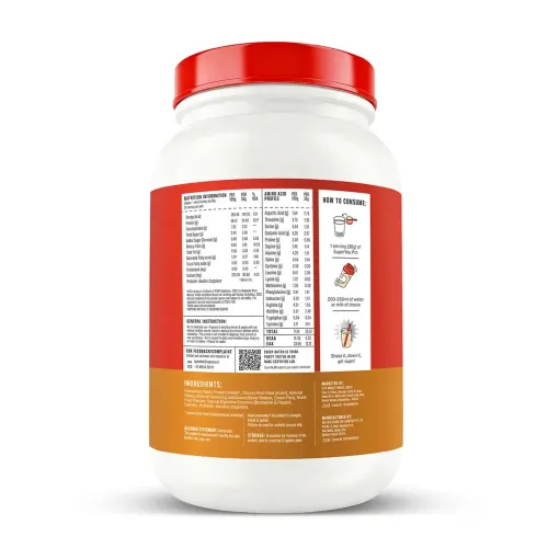 SuperYou: Pro Fermented Yeast Protein Isolate 1kg | 24g Protein| Kesar badam | Higher Absorption than Plant Protein | Superior Muscle Recovery | Gut Friendly | Vegan Protein | PDCAAS of 1