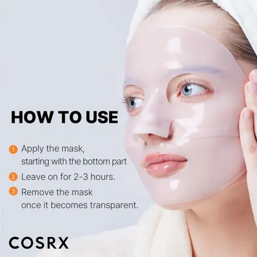 COSRX: The Alpha-Arbutin Discoloration Care Hydrogel Mask | Dark Spot Care | Brightening Face Mask | Hyperpigmentation Care | Korean Skincare | 34gm x 3EA