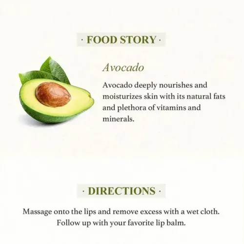 Skinfood: Avocado & Olive Lip Balm | Deep Moisturizing | Nourishing | Dry & Chapped Lips Care | Hydrating Lip Balm | 12Gm