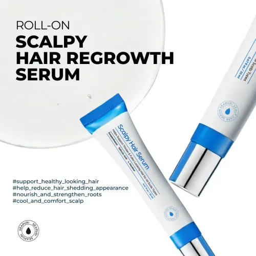 Seapuri: Scalpy Hair Serum | Radiance | Removes Scalp Buildup | Soothes Irritation | Strengthens Roots | 20ml
