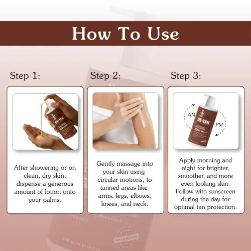 Bake Cosmetics: De-Tan Anti-Pigmentation Coffee Body Lotion with Kojic, Glycolic & Lactic Acid for Spots, Pigmentation & Tan Removal