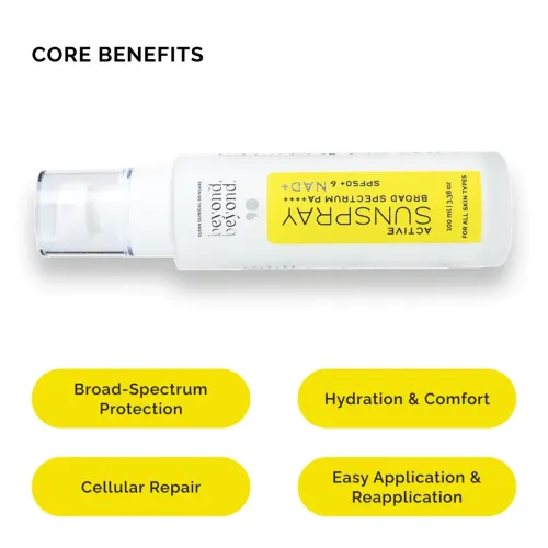 Beyond Beyond: Broad Spectrum Active Sunspray  100ml