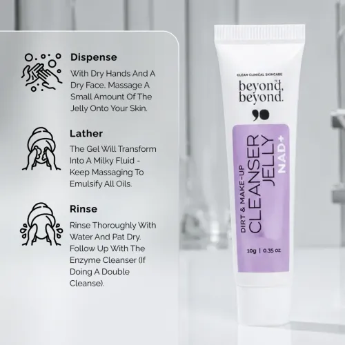 Beyond Beyond: Dirt & Make-up Cleanser Jelly Mini  10gm