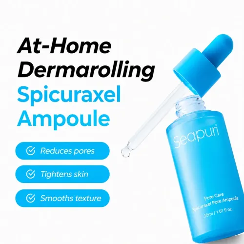 Seapuri: Spicuraxel Pore Ampoule | Pore Refining | Oil Control | Texture Care | Smooth Skin | 30ml