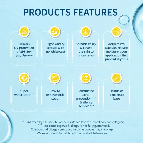 Biore: UV Aqua Rich Watery Essence Sunscreen SPF 50+ PA++++ - m | UV Protection | Lightweight Finish | Hydrating | Daily Defense | 15g