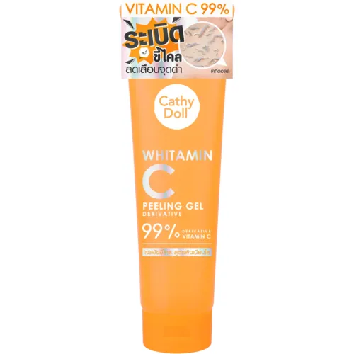 Cathy Doll: Whitamin C Peeling Gel | Gentle Exfoliating | Smooth & Radiant Skin | 320gm
