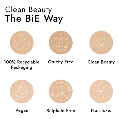 BiE: Vanilla Sorbet Shower Gel | Gentle Cleanser | Nourishes & Refreshes Skin | Sulphate & Paraben Free | 200ml