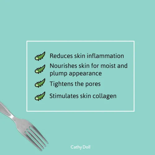 Cathy Doll: Happy Aloe Vera Mask | Calming & Moisturizing Sheet Mask | 25gm