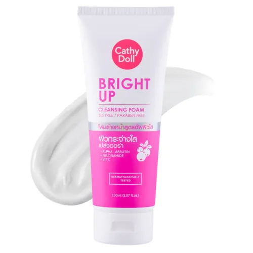 Cathy Doll: Bright Up Cleansing Foam | Brightening Face Wash | Glow Enhancing Care | 150ml