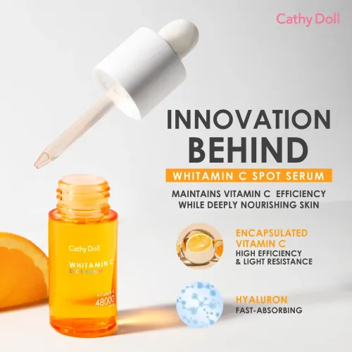 Cathy Doll: Whitamin C Spot Serum | Vitamin C Dark Spot Corrector | Brightening Face Serum | 30ml