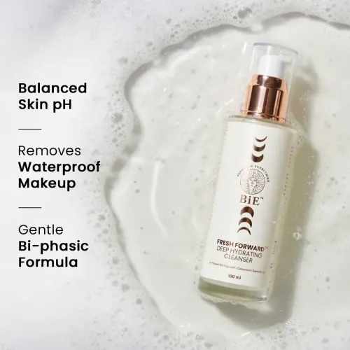 BiE: Fresh Forward | Deep Hydrating & pH-Balanced Cleanser | With Glycerin & Geranium Oil | 100ml