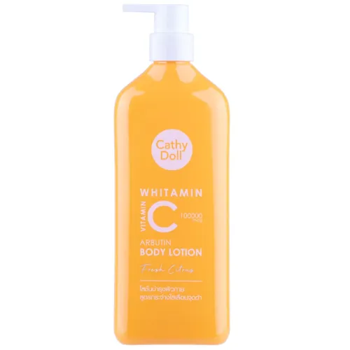 Cathy Doll: Whitamin Vitamin C Arbutin Body Lotion | Brightening Body Moisturizer | Fresh Citrus | 450ml