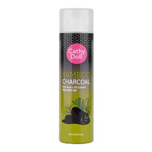 Cathy Doll: Bamboo Charcoal Oil Control Body Bath Gel | Deep Cleansing Body Wash | Oil Control Care | 85ml