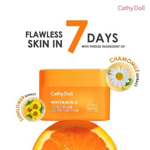 Cathy Doll: Whitamin C Day Cream | Vitamin C Brightening Moisturizer | Daily Glow & Hydration Care | 50ml